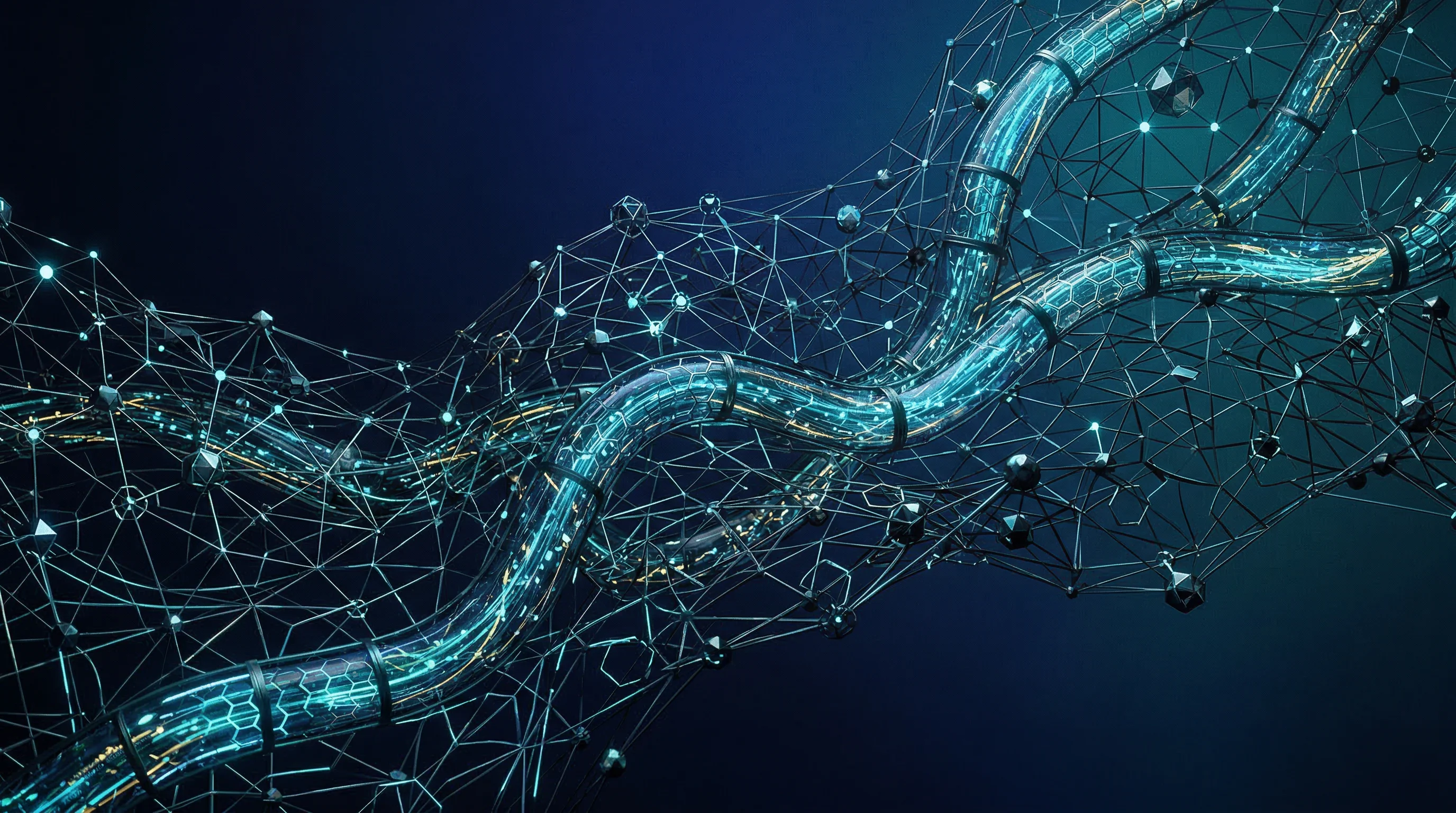 Abstract technology mesh